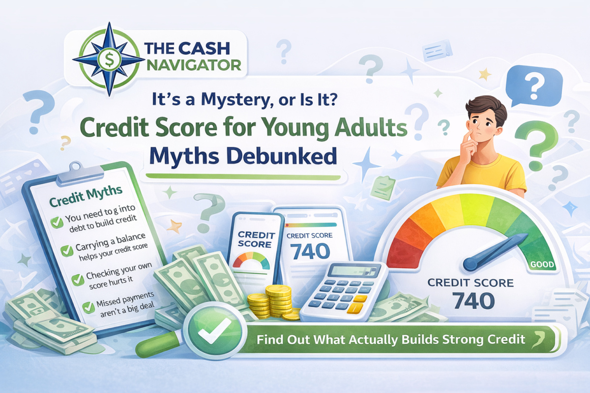 It’s a Mystery, or is it? Credit Score for Young Adults — 9 Myths Debunked