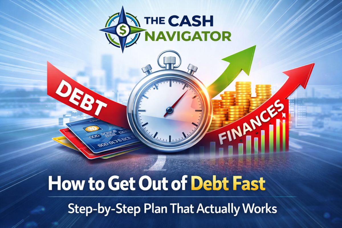 How to Get Out of Debt Fast (1st Step-by-Step Plan That Actually Works)