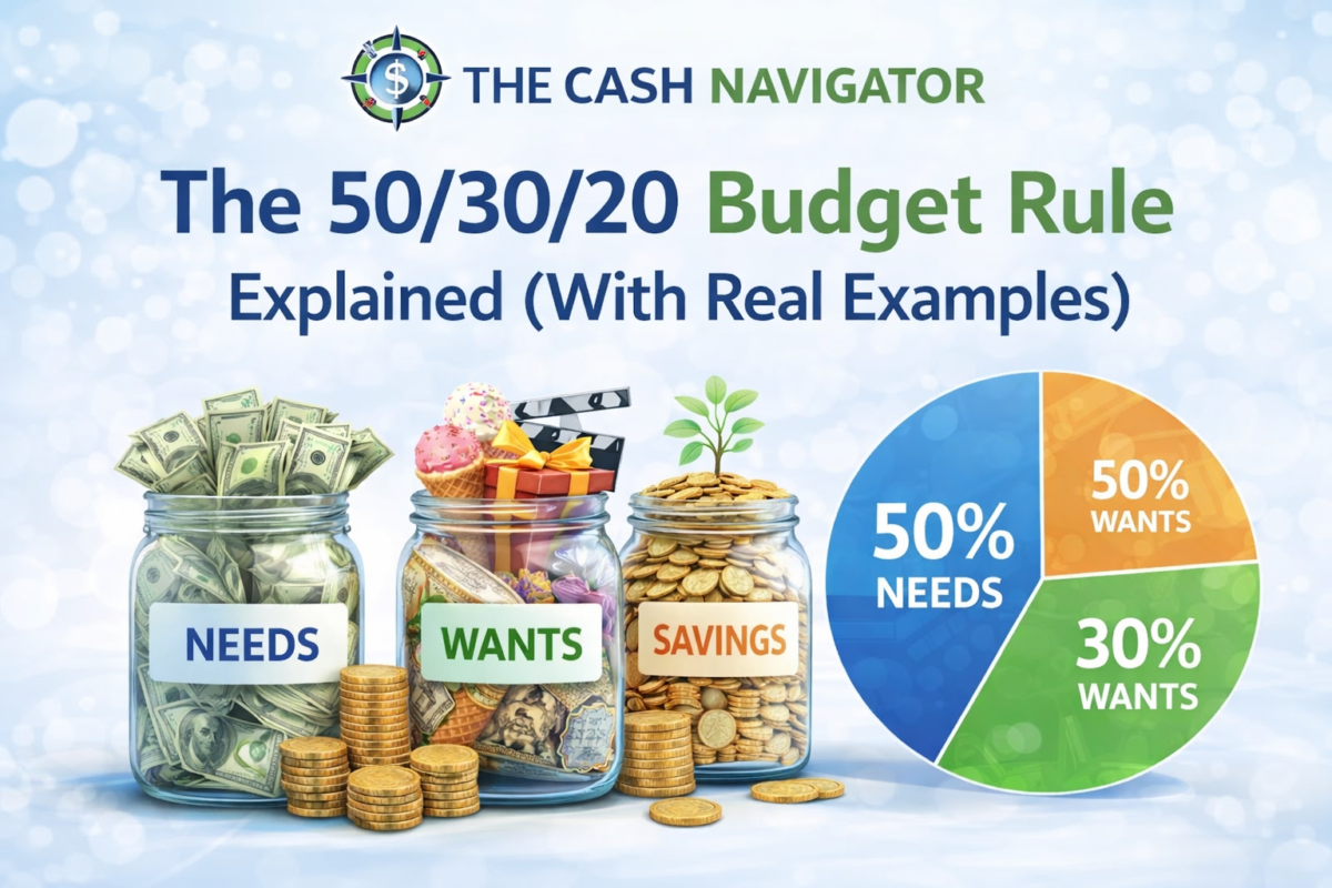 The 50/30/20 Budget Rule Explained (With Real Examples)